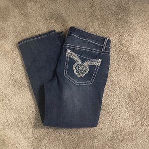 Apt 9 NWOT Bling Pocket Capri Jeans Women's Size 4